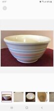 mccoy pottery bowl blue pink Size 10 Oven Proof Vintage for sale  Shipping to South Africa