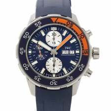 IWC Aqua Timer IW376704 cronógrafo automático mostrador azul relógio masculino 90228535 comprar usado  Enviando para Brazil