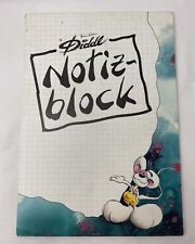 Vintage diddl notepad for sale  Sonoma