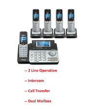 Usado, Sistema de respuesta de 2 líneas Vtech DS6151 con doble identificador de llamadas/llamada en espera 5 teléfonos segunda mano  Embacar hacia Argentina