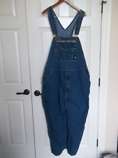 Used, Berne Blue Denim Bib Overalls - 50X30 - Pre-Owned for sale  Shipping to South Africa