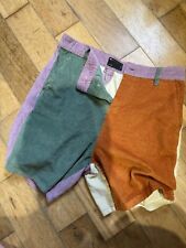 Multicoloured corduroy shorts for sale  LONDON