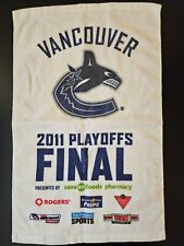 2011 Vancouver Canucks NHL Stanley Cup Finals Game 7 TOALHA PLAYOFF, usado comprar usado  Enviando para Brazil