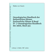 Genealogisches handbuch freihe gebraucht kaufen  Berlin