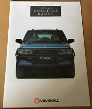 Vauxhall frontera range for sale  NOTTINGHAM
