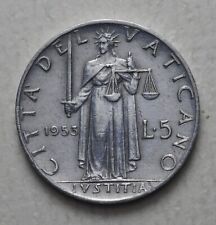 Lire 1953 vaticano usato  Italia
