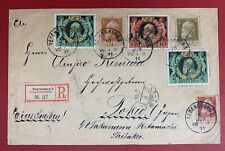 Germany 1911 registered d'occasion  Expédié en Belgium