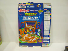 Kellogg's KREEPY RICE KRISPIES - Limited Edition Cereal Box - Flat, 2001... for sale  Shipping to South Africa