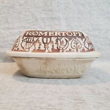 Used, Vintage Romertopf #109 Clay Terra Cotta Baker West German Made Bay Keramik for sale  Shipping to South Africa