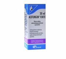 ACIFUNGIN Forte 30ml zmiany skórne PAZNOKCIE antybakteryjny grzybica fungal skin, używany na sprzedaż  PL