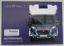 Autotrail motorhome brochure for sale  BOURNEMOUTH