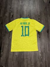 Camiseta de futebol Brasil Neymar Jr. 10 tamanho XXL sem marca texturizada Brasil, usado comprar usado  Enviando para Brazil