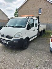 vauxhall movano tipper for sale  NEWMARKET
