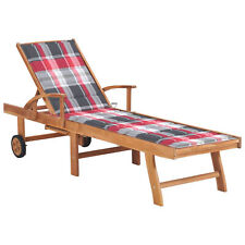 Lounger red check for sale  Rancho Cucamonga