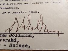 Nachum goldman 1895 d'occasion  Faucogney-et-la-Mer