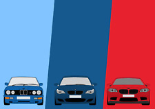 Poster bmw generations for sale  CIRENCESTER