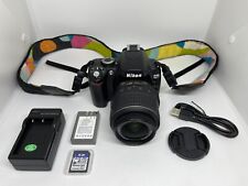 Cámara digital Nikon D60 10,2 MP DSLR con lente AF-S Nikkor DX 18-55 mm VR - LEER, usado segunda mano  Embacar hacia Argentina