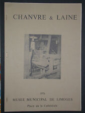 Chanvre laine atelier d'occasion  Limoges-