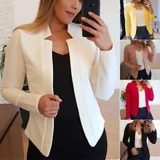 Blazer feminino casual fino terno jaqueta casaco formal carreira OL roupa plus size top, usado comprar usado  Enviando para Brazil