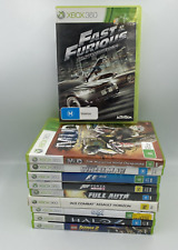 Used, Xbox 360 Game Lot Bundle x10  Fast and Furious, Forza, SSX, Halo for sale  Shipping to South Africa