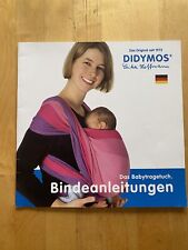 Tragetuch babytragetuch didymo gebraucht kaufen  Oberhausen-Rheinhausen