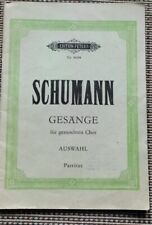 Schumann gesänge gemischten gebraucht kaufen  Erkner