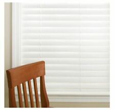 Used, VARIED SIZES HDC White 2 inch Cordless Faux Wood Premium Blinds SHIPS NEXT DAY for sale  Shipping to South Africa