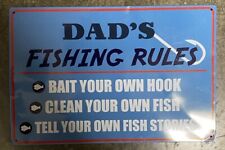 Dad fishing rules for sale  Fort Worth