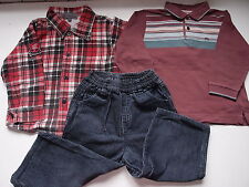 Usado, Lote invierno niño 18-24 meses: pantalón de pana, camisa y polo. COMBINO ENVÍOS segunda mano  Ansoáin/Antsoain