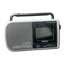 TV y radio a color Sony Color Watchman LCD FDL-370 sin probar/piezas segunda mano  Embacar hacia Argentina