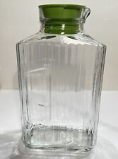Ribbed glass jug for sale  Tolar