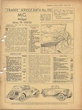 Midget series 1950 for sale  BATLEY