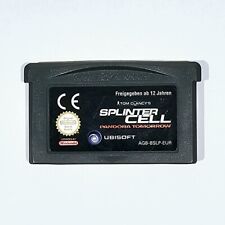 Nintendo Game Boy Advance Game Splinter Cell: Pandora Tomorrow Stealth Action for sale  Shipping to South Africa