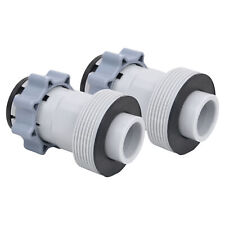 Tidyard 2 Piece Pool Hose Adapters Type B Replacement Hose  for Connecting Q4M3, used for sale  Shipping to South Africa