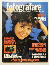 Fotografare maggio 1983 usato  Italia