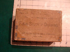 Formulario de los modelos de Original Década de 1800 Prang estudio & Dibujo #24 en Caja De Madera Dura & Board segunda mano  Embacar hacia Spain
