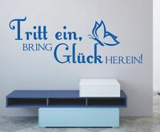 Wandtattoo spruch tritt gebraucht kaufen  Wilster