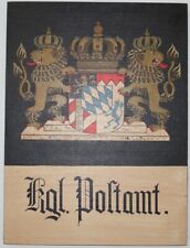 Bayern posthausschild königli gebraucht kaufen  Nürnberg