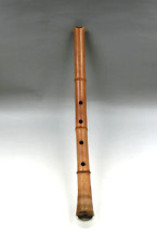Instrumento de flauta de bambú japonés vintage Shakuhachi Shakuhati longitud: 53 cm segunda mano  Embacar hacia Argentina