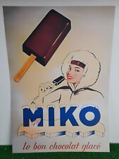 Glaces miko affiche d'occasion  Saint-Georges-de-Didonne