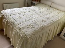 Candlewick double bedspread for sale  EDGWARE