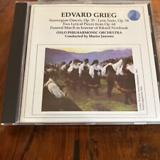 Edvard Grieg: danças norueguesas; suíte lírica; duas peças líricas; funeral... comprar usado  Enviando para Brazil