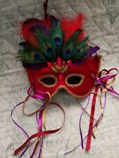 gras mardi held mask hand for sale  Port Saint Lucie