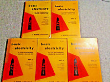Conjunto de 5 volumes de eletricidade básica ~ por Van Valkenburgh ~ Rider Publication ~ 1954, usado comprar usado  Enviando para Brazil