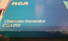 Rca character generator for sale  USA