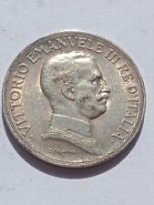 Moneda de plata Italia 1917 1 lira Vittorio Emanuele III segunda mano  Embacar hacia Argentina