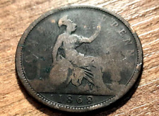 Victoria penny 1868 for sale  ORMSKIRK