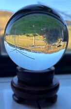 Clear crystal ball for sale  ABERYSTWYTH