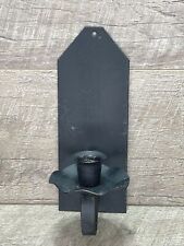 8” Wrought Iron Candle Holder Wall Sconce - Vintage Estate Find for sale  Shipping to South Africa