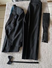 Black tuxedo mens for sale  HESSLE